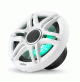 Clarion CMSP - Marine Speakers 6.5" with LED and White and Gray Sport Grille - 651RGB - SWG - 010-03048-00 - Garmin